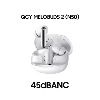 Qcy MeloBuds 2 (N50) 45dB Adaptive Noise Canceling Earbuds